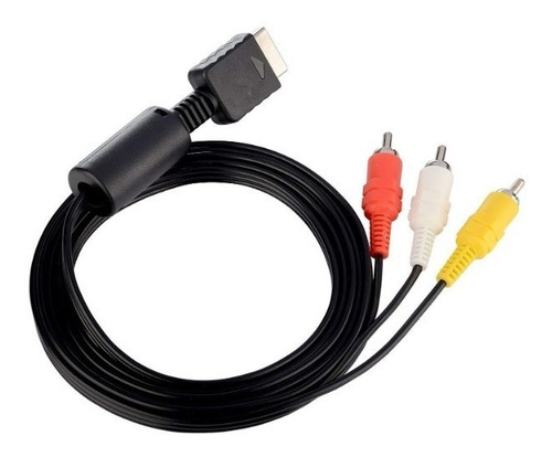 Cable Rca Av Audio Y Video Play Ps1 Ps2 Ps3 Once