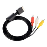 Cable Rca Av Audio Y Video Play Ps1 Ps2 Ps3 Once