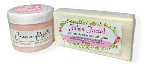 Crema Rosita De Obregón Y Jabón Originales 100gr Natural 