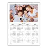 Calendario Anual Personalizado 15x20 - Imán Heladera X4 Unid