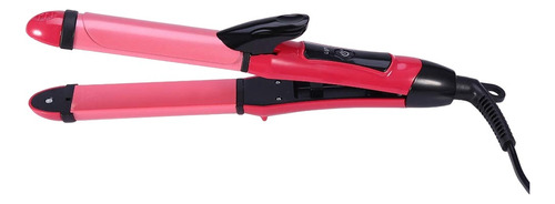 Plancha Ondulador Rizador 2 En 1 Surker 30w Sk-722 Color Rosa