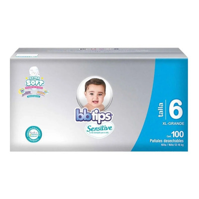 Pañales Etapa 6 Chicolastic Bb Tips Con 100 Pañales | Envío gratis