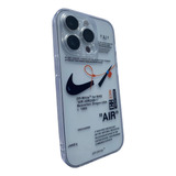 Funda Nike Transparente  iPhone 13 Pro Max 