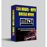 Midi De Mpb- 730 Midis - Bossa Nova- Envio Grátis