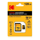 Tarjeta Micro Sd Xc Kodak Uhs-i V30 A1 (4k Ultra Hd)