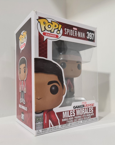 Funko Pop! Spider-man Miles Morales 397 Marvel Ps4