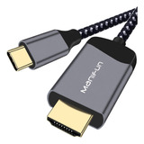 Cable Usb C A Hdmi 4k Usb-c A Hdmi Cable De 6 Pies Tipo C A