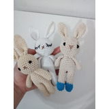 Muñeco De Apego Conejos/as Crochet Pascuas Amigurumis