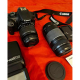Camara Canon Rebel T5 Con Flash+bolso+cargador+manual