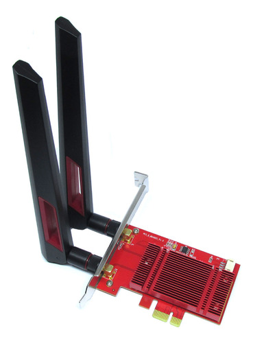 Placa Internet Sem Fio Wireless 5ghz 867m Pcie Bluetooth Pc