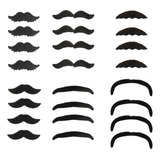 Bigotes Artificiales Para Hacer Barba Falsa, 24 Unidades