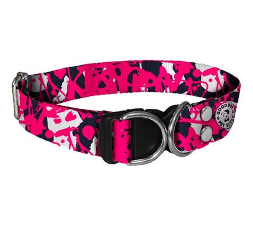 Collar Perro Gato Personalizado Estampado Regulable Talle M