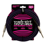 Cable P/ Instrumento Ernie Ball 5,5 Mts Purpl Black 6393 Ent