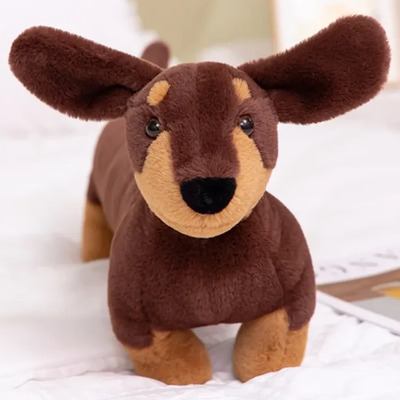 Peluche Almohada Larga Perro Salchicha | Envío gratis