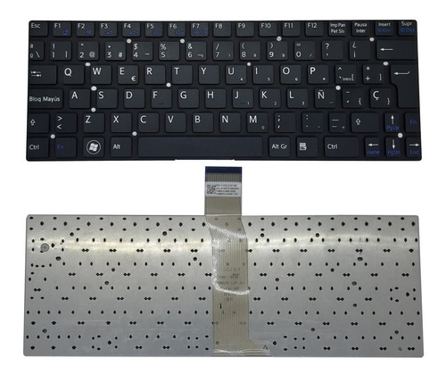 Teclado Negro Para Sony Vaio Svt11 Svt11225clw