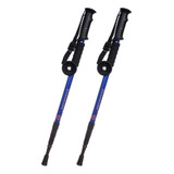 Baston De Trekking X 2 Mango Recto Telescopico Antishock 