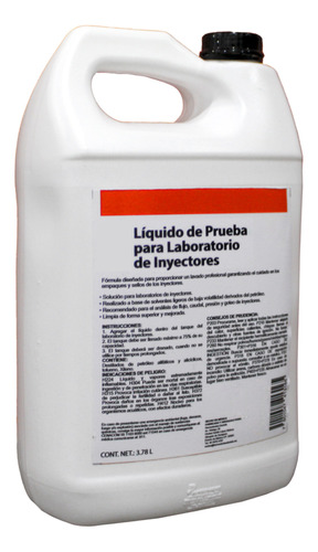 Liquido Para Laboratorio Inyectores 3.78 L