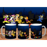 Taza De Ceramica Don Gato Y Su Pandilla Hanna Barbera 4k Art