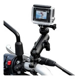 Base Soporte Cámara Moto Tipo Ram Gopro, Osmo Stockrider1