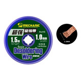 Malla Desoldadora 99%cobre 1.0mm X1.5m Alta Calidad Mechanic