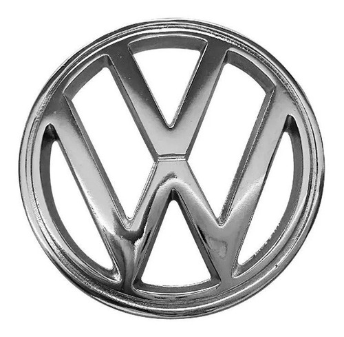 Vw Sedan 74 04 Emblema Cofre Metalico Vocho