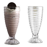 6 Copas De Helado Altas Milk Shake Malteadas Postre 350ml