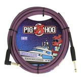 Cable Guitarra Bajo Docerola Instrumento 3m Pighog Pch10rppr