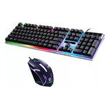 Combo Teclado Y Mouse Gamer Usb F92