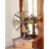 Antiguo Ventilador De Mesa Años 20 Para Restaurar O Adorno