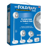 My Foldaway - Ventilador Recargable Todo En 1, Ventilador De