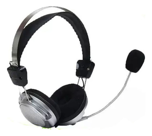 Fone De Ouvido Headset 2 Saidas P2 Computador E Notebook Pc 