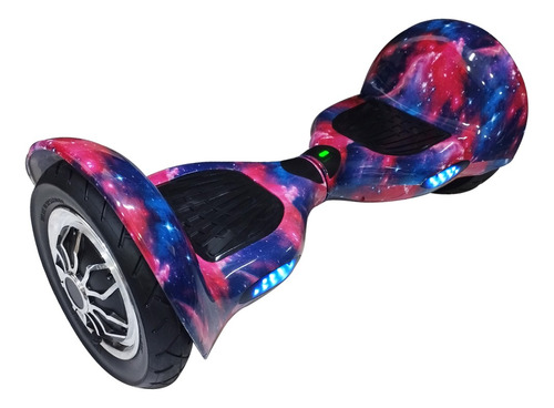 Skate Elétrico Hoverboard 10 Polegadas Bluetooth Led Galaxy