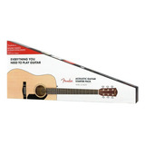 Violão Acústico Fender Acoustic Pack Cd-60s Pack V2 Brilhante