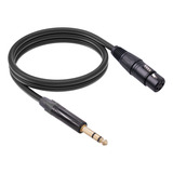 Cable De Audio 6,35 Xlr Trs, Potencia Balanceada, Estéreo Ma