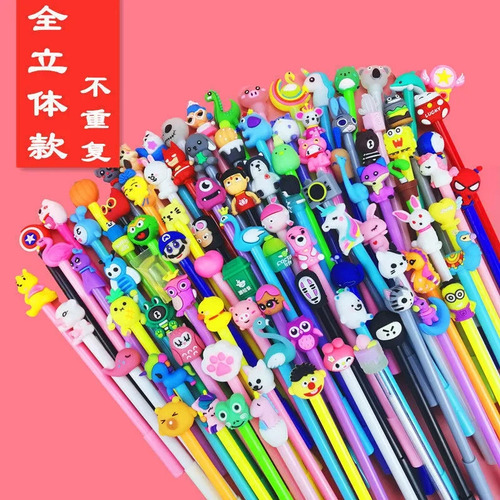 Plumas Kawaii 120 Piezas Surtidas Lapiceros Kawaii