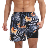 Trajes De Baño Short Pantalones Casual Cortos Playa Hombre