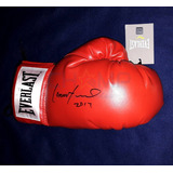 Guante Autografiado Lennox Lewis Box Boxeo Everlast The Lion