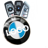 Emblema Para Control De Alarma Y Llave Bmw 11 Mm.