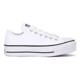 Converse All Star Ct0983 Flatform Unissex Couro Sintético