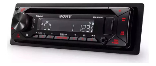 Estéreo Para Auto Sony Mex Mex-n4300bt Con Usb Y Bluetooth