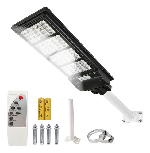 Lámpara Led Solar Luminaria Suburbana Alumbrado Publico1200w