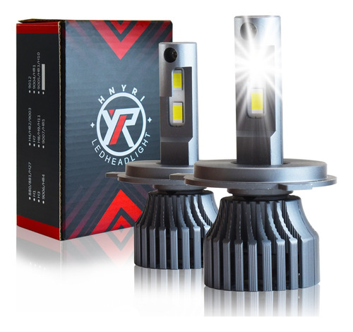 H4/9003/hb2 Kit Led Headlights High Low Light 60w 19000lm