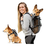 Mochila Perro K9 Sport Sack Walk-on Gris Shark | Grande