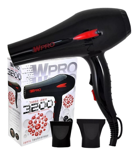 Secador De Pelo Profesional Wpro Turbo Ionic 3200 Peluqueria