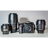 Nikon D7200 + 35mm 1.8 + 18-105mm 3.5-5.6 + 70-300mm 4.5-5.6