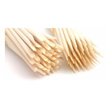 Palito De Bambu Para Unha  12,5cm/4mm - 500 Uni - Oferta -