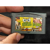 Juego De Game Boy Advance Batalla Del Volcán Bob Esponja