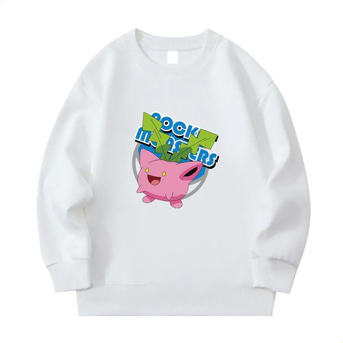 Sudadera Infantil Con Estampado Happy Hoppip & Leaf, Estilo