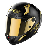 Casco X-804 Rs Golden Edition 003 Ngo/dorado  Nolan Original