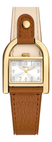 Reloj Mujer Fossil Harwell De Piel 28mm